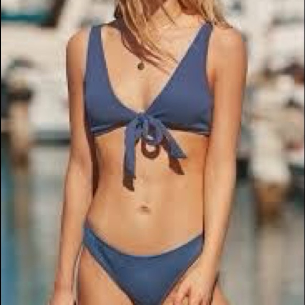 Cupshe deep love bikini